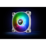 Thermaltake Pure Duo 12 ARGB Sync Radiator Fan case fan Wit/transparant, 2 stuks, 4-pins PWM fan-connector