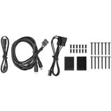 Thermaltake Riing Duo 12 RGB Radiator Fan (3-Fan Pack) case fans Zwart, 3 stuks, 120 x 120 x 25 mm, PWM