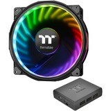 Thermaltake Riing Plus 20 LED RGB Case Fan Zwart, incl. Fan controller