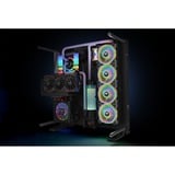 Thermaltake Riing Quad 12 RGB Radiator Fan TT Premium Edition 3 Pack case fans Wit, 3 stuks, 120 x 120 x 25 mm, 3 stuks, Incl. controller