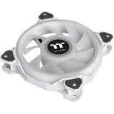 Thermaltake Riing Quad 12 RGB Radiator Fan TT Premium Edition 3 Pack case fans Wit, 3 stuks, 120 x 120 x 25 mm, 3 stuks, Incl. controller