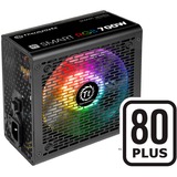 Thermaltake Smart RGB 700W voeding Zwart, 2x PCIe