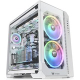 Thermaltake View 51 TG Snow ARGB Edition midi tower behuizing Wit | 4x USB-A | 1x USB-C | RGB | Window