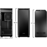 be quiet! DARK BASE 900 big tower behuizing Zwart/zilver | 4x USB-A