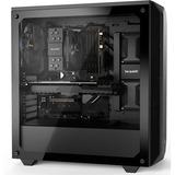 be quiet! PURE BASE 500 Window Tower-behuizing Zwart | 2x USB-A 3.2 (5 Gbit/s) | 2x Audio | Window-kit