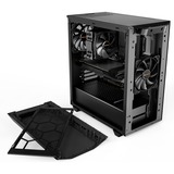 be quiet! PURE BASE 500 Window Tower-behuizing Zwart | 2x USB-A 3.2 (5 Gbit/s) | 2x Audio | Window-kit