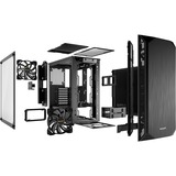 be quiet! PURE BASE 500 Window Tower-behuizing Zwart | 2x USB-A 3.2 (5 Gbit/s) | 2x Audio | Window-kit