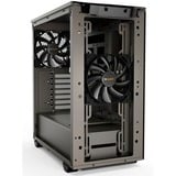 be quiet! PURE BASE 500 Window midi tower behuizing Grijs | 2x USB-A | Tempered Glass