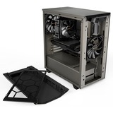 be quiet! PURE BASE 500 Window midi tower behuizing Grijs | 2x USB-A | Tempered Glass