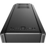 be quiet! SILENT BASE 601 Window Tower-behuizing Zwart/zilver | USB-A 2.0 | 2x USB-A 3.2 (5 Gbit/s) | 2x Audio | Window-kit