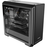 be quiet! SILENT BASE 601 Window Tower-behuizing Zwart/zilver | USB-A 2.0 | 2x USB-A 3.2 (5 Gbit/s) | 2x Audio | Window-kit
