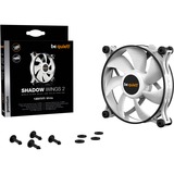 be quiet! Shadow Wings 2 120mm PWM White case fan Wit/zwart, 4-pins PWM aansluiting