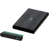 i-tec MySafe Advance AluBasic 2.5" USB 3.0 externe behuizing Zwart