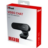 Trust Tyro Full HD Webcam Zwart, 23637