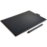 Wacom One by Wacom, medium tekentablet Zwart/rood