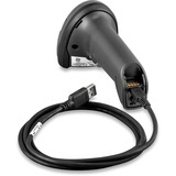 Zebra DS2278 barcodescanner Zwart, incl. USB-kabel, oplaad-/overdrachtstation