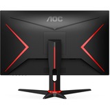 AOC C27G2ZE/BK 27" Curved Gaming Monitor Zwart/rood, 2x HDMI, DisplayPort, 240 Hz