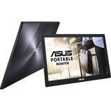 ASUS MB169C+ 15.6" Monitor Zilver/zwart, USB-C