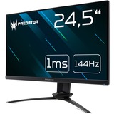 Acer Predator XB253QGP 24.5" Gaming Monitor Zwart, 2x HDMI, DisplayPort, 5x USB-A 3.2 (5 Gbit/s), 144 Hz