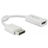 DeLOCK DisplayPort 1.4 Adapter naar HDMI 4K Wit