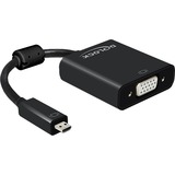 DeLOCK micro-HDMI naar VGA adapter Zwart
