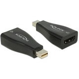 DeLOCK mini-DisplayPort 1.2 naar HDMI 4K adapter Zwart