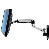 Ergotron LX Wall Mount LCD Monitor Arm wandmontage  Zilver