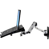 Ergotron LX Wall Mount LCD Monitor Arm wandmontage  Zilver