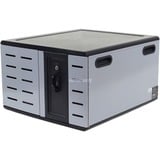 Ergotron Zip12 Charging Desktop Cabinet oplaadstation Zwart