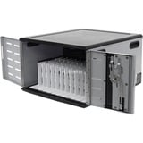 Ergotron Zip12 Charging Desktop Cabinet oplaadstation Zwart