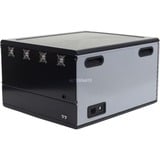 Ergotron Zip12 Charging Desktop Cabinet oplaadstation Zwart