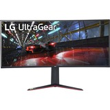 LG UltraGear 38GN950-B 38" Curved Gaming Monitor Zwart, 2x HDMI, DisplayPort, 3x USB-A 3.2 (5 Gbit/s), 144 Hz