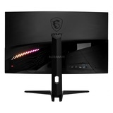 MSI Optix MAG321CURV 31.5" 4K Ultra HD Curved Gaming Monitor Zwart, 2x HDMI, DisplayPort, 2x USB-A 2.0, USB-B 2.0, USB-C