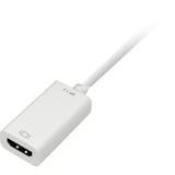 Sharkoon Mini DisplayPort > HDMI adapter Wit, 0,15 meter