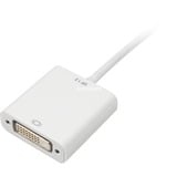 Sharkoon Mini-DisplayPort naar DVI-D adapter Wit, 15 centimeter
