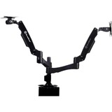 SilverStone ARM22BC Monitor arm Monitorbeugel Zwart