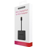 Sitecom Mini DisplayPort to VGA Adapter Zwart, CN-345