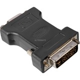 goobay Adapter DVI-I naar VGA Zwart, 68030