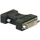 goobay Adapter VGA > DVI-I Zwart, Bulk