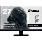 iiyama G-Master Black Hawk G2730HSU-B1 27" gaming monitor Zwart, HDMI, DisplayPort, VGA, Sound