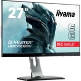 iiyama G-Master Red Eagle GB2760QSU-B1 27" Gaming Monitor Zwart, HDMI, DisplayPort, DVI, 2x USB-B 3.0, 144 Hz