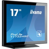 iiyama ProLite T1732MSC-B5X 17" Touchscreen-Monitor  Zwart, HDMI, DisplayPort, VGA, USB-A