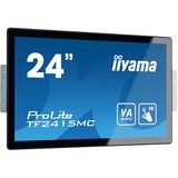 iiyama ProLite TF2415MC-B2 23.8" touchscreen monitor Zwart, HDMI, DisplayPort, VGA