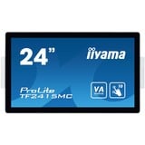 iiyama ProLite TF2415MC-B2 23.8" touchscreen monitor Zwart, HDMI, DisplayPort, VGA