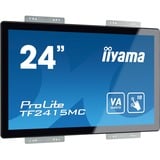 iiyama ProLite TF2415MC-B2 23.8" touchscreen monitor Zwart, HDMI, DisplayPort, VGA