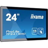 iiyama ProLite TF2415MC-B2 23.8" touchscreen monitor Zwart, HDMI, DisplayPort, VGA