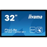 iiyama ProLite TF3215MC-B1 31.5" Public Display Zwart, VGA, HDMI, Touch, 24/7