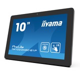 iiyama ProLite TW1023ASC-B1P 10.1" Monitor Zwart, Touch, Webcam, Audio, HDMI, USB