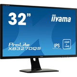 iiyama ProLite XB3270QS-B1 31.5" Monitor Zwart, HDMI, DisplayPort, DVI-D
