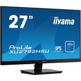 iiyama ProLite XU2792HSU-B1 27" Monitor Zwart, HDMI, DisplayPort, VGA, 2x USB-A 3.2 (5 Gbit/s)